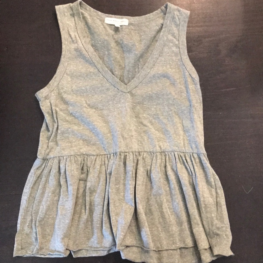 1 green truly madly deeply tank. size small
